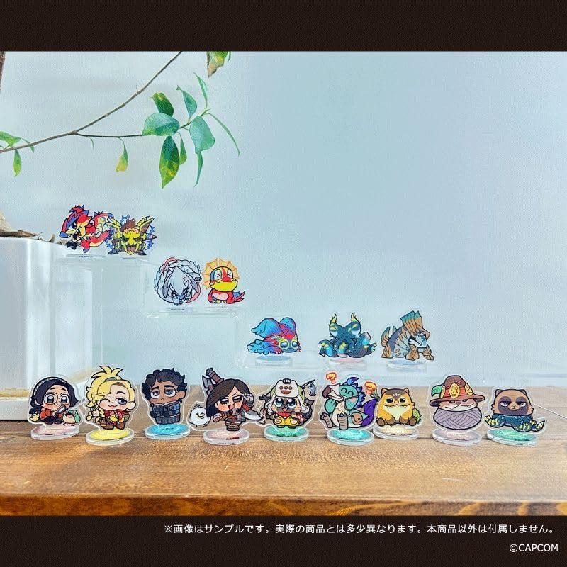 モンスターハンターワイルズ×ぶくぶ ちいさめアクリルスタンド Vol.2 1BOX8個入