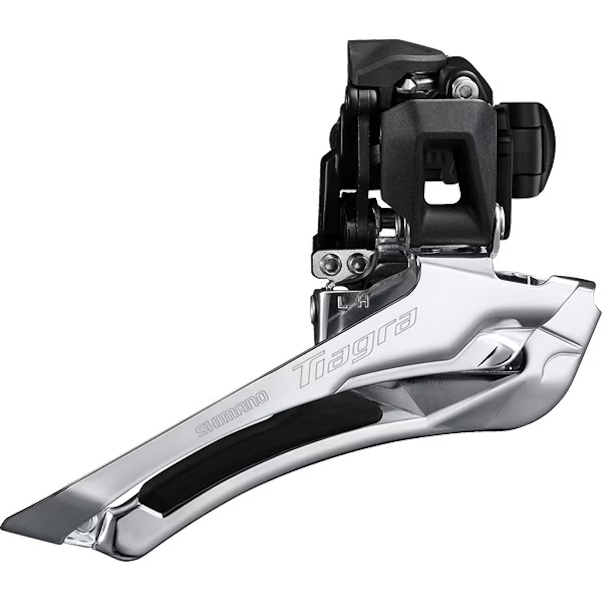 シマノ TIAGRA フロントディレーラー ダブルダウンスイング バンドタイプ L(34.9mm) 2×11段 FD-R4000-B