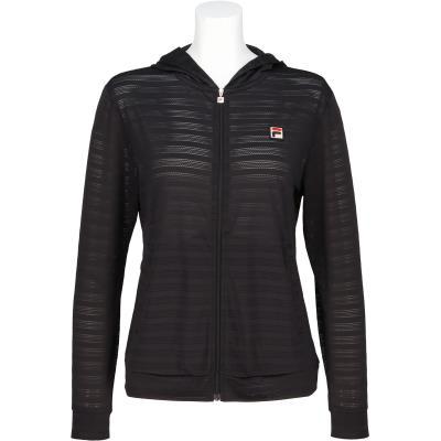 [フィラ] TENNIS 庭球 庭球 パーカー フルジップパーカー CZ6SGW057 レディース 黒いこと M
