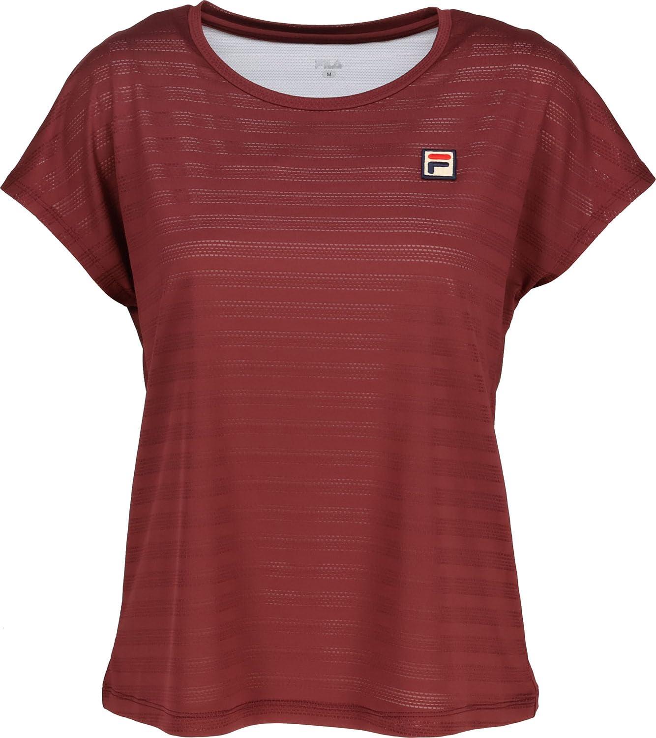 [フィラ] TENNIS 庭球 庭球 半袖ティーシャツ 力くらべティーシャツ CZ6SGW058 レディース 赤銅色 M