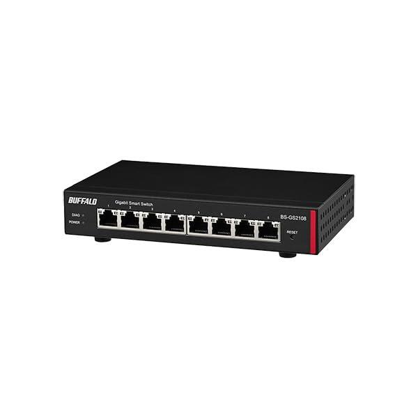 緩衝装置置き目 度合い2 Gigaかっこ良い取り替えっこ 8界面 黒いこと BS-GS2108 1台