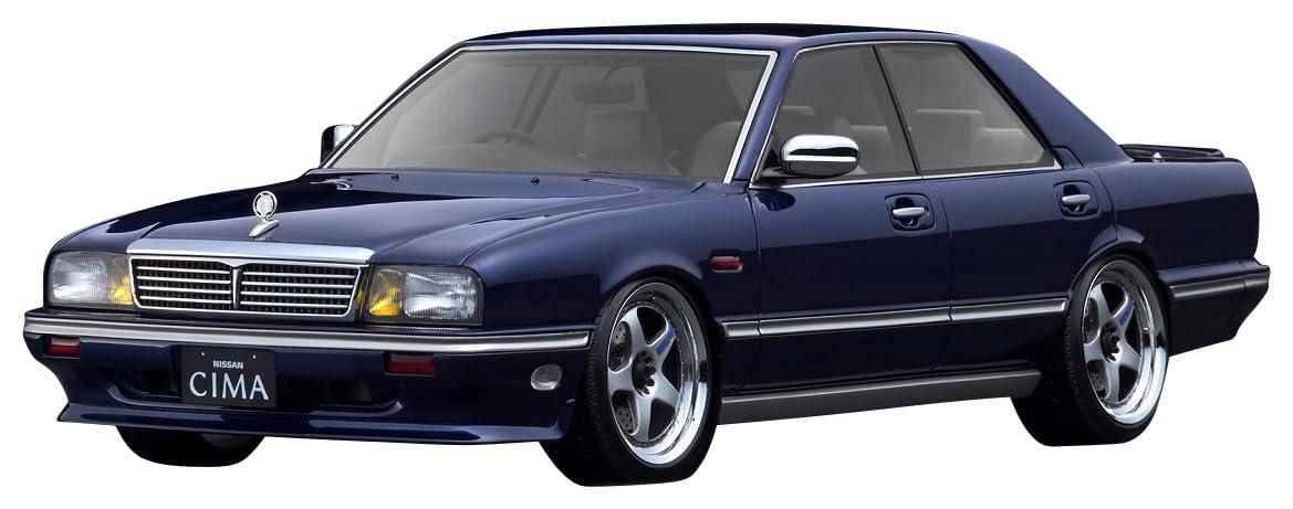 ティーケーカンパニー (TK.Company) ignition model 1/18 NISSAN GLORIA CIMA (Y31) Dark Blue 完成品 IG3901｜ポッチ