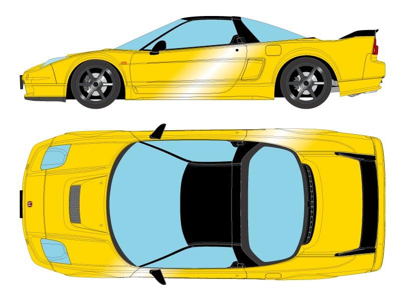 メイクアップ (Make up) EIDOLON 1/43 ホンダ NSX-R (NA2) 2002 (TE37ホイール) ニューインディイエローパール 完成品 EM825C｜ポッチ 20,949円