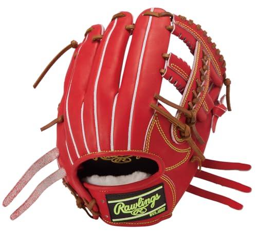 ローリングス(Rawlings) 野球用 グローブ 軟式 HOH? PRO EXCEL 内野手用 GR6HECK45 レッドオレンジ 11.62インチ ※右投用|ポッチ