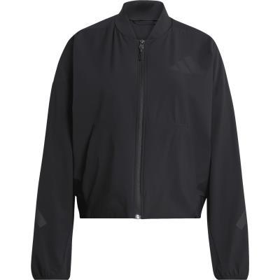 [アディダス] ZNE ウーブン 上衣 レディース DVJ18 黒いこと (KD8505) L