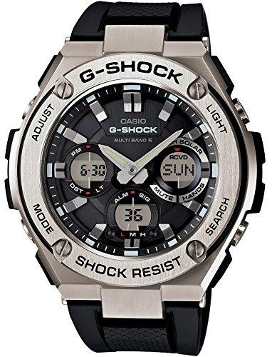 [カシオ] 腕時計 ジーショック【国内正規品】 G-STEEL 電波ソーラー GST-W110-1AJF ブラック