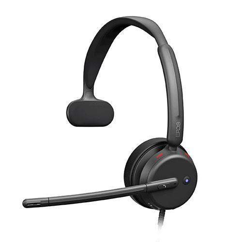 EPOS IMPACT 430T - モノラルオンイヤーヘッドセット、デュアルマイク、ノイズキャンセリング、USB-C/USB-A接続、Microsoft Teams、在宅勤務、プラグアンドプレイ、Zoom、UC対応 - モノ｜ポッチ