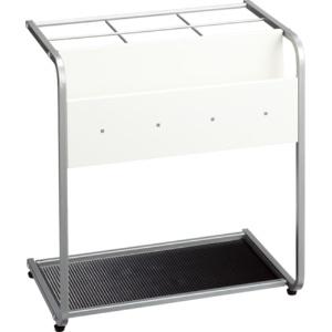 トヨダプロダクツ 傘立て 業務用 折り畳み傘収納 36本 スチール LAS-3609US (ホワイト)|ポッチ