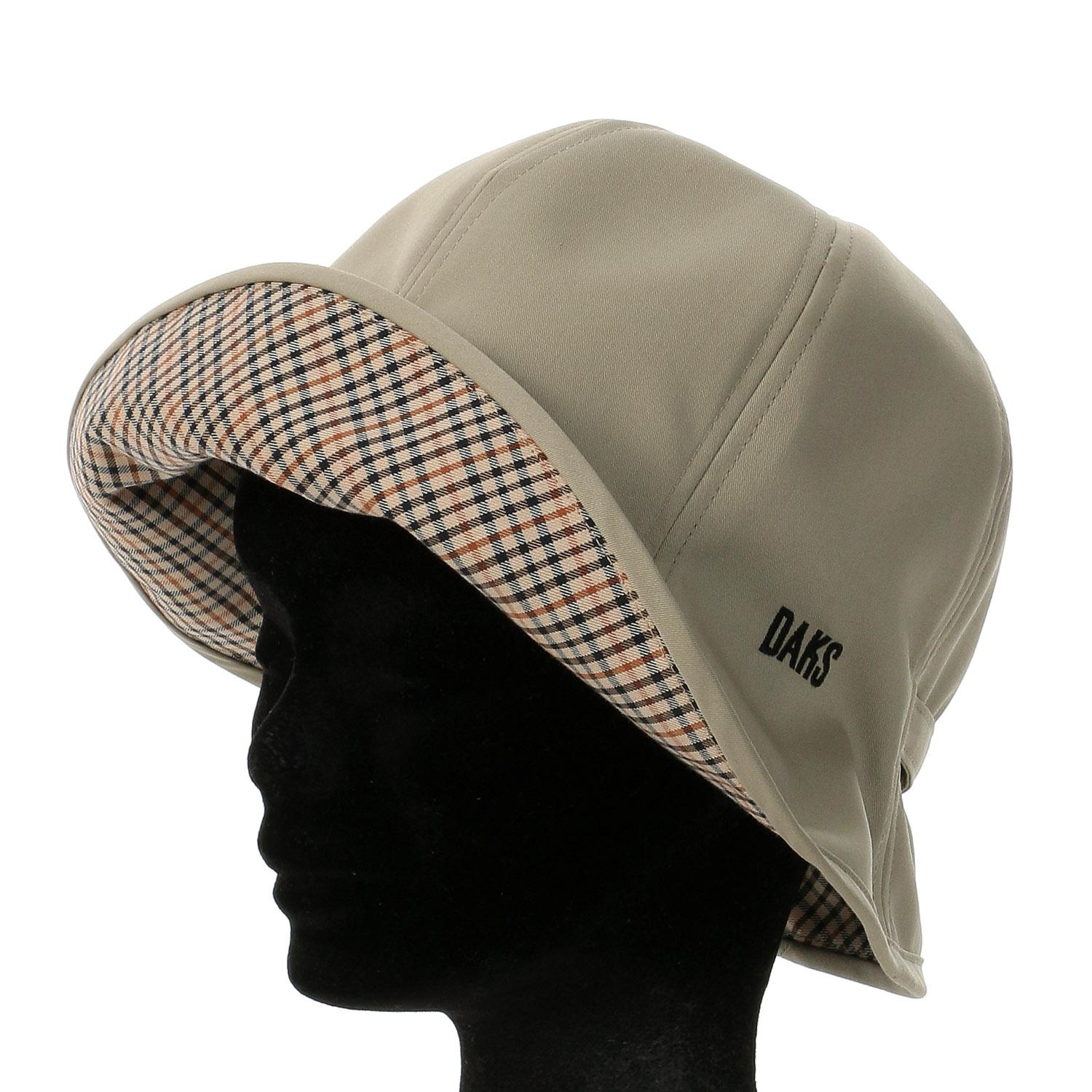 DAKS コートクロスチューリップハット ベージュ L
