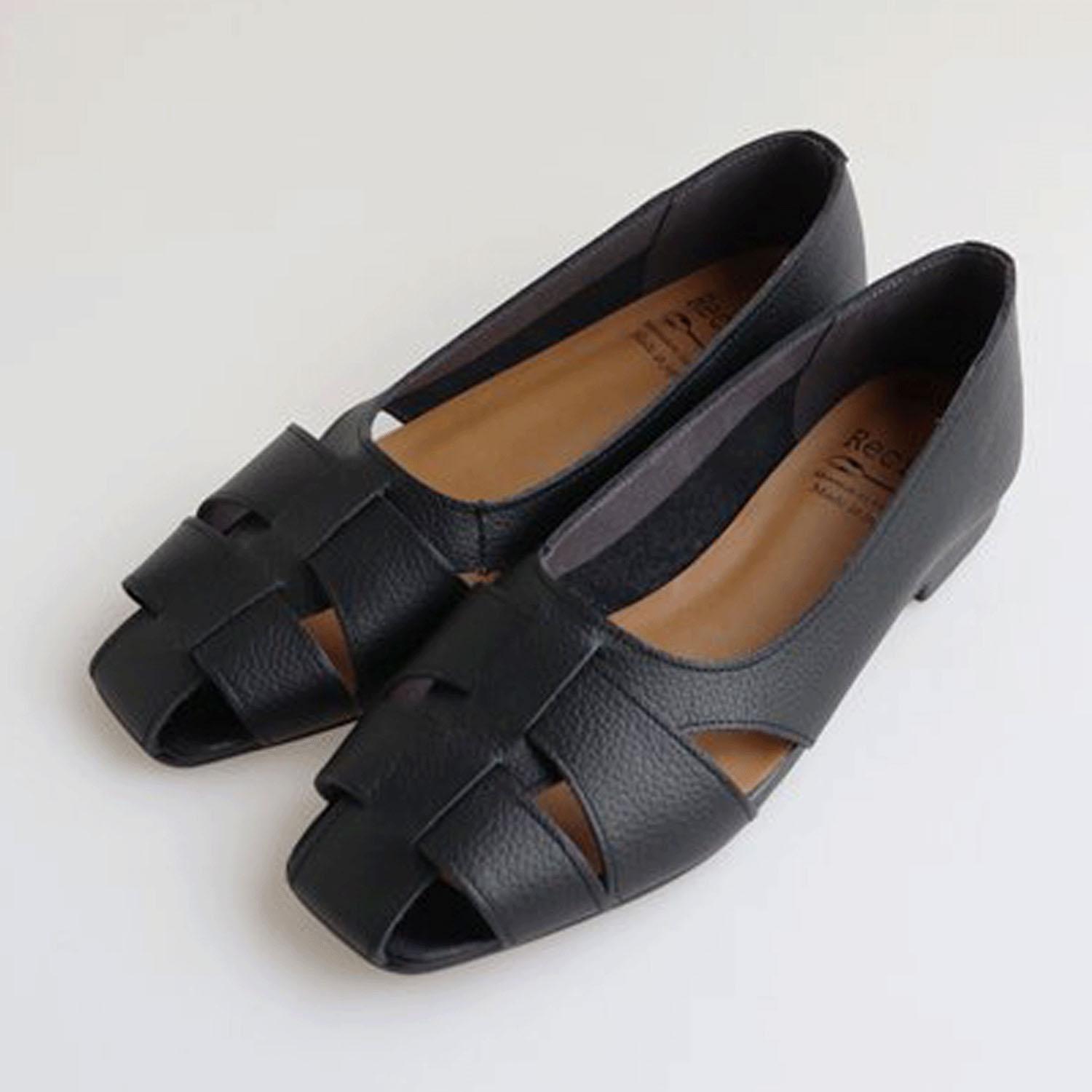 Recipe グルカシューズ RP-532 黒いこと 23.5コマーシャル