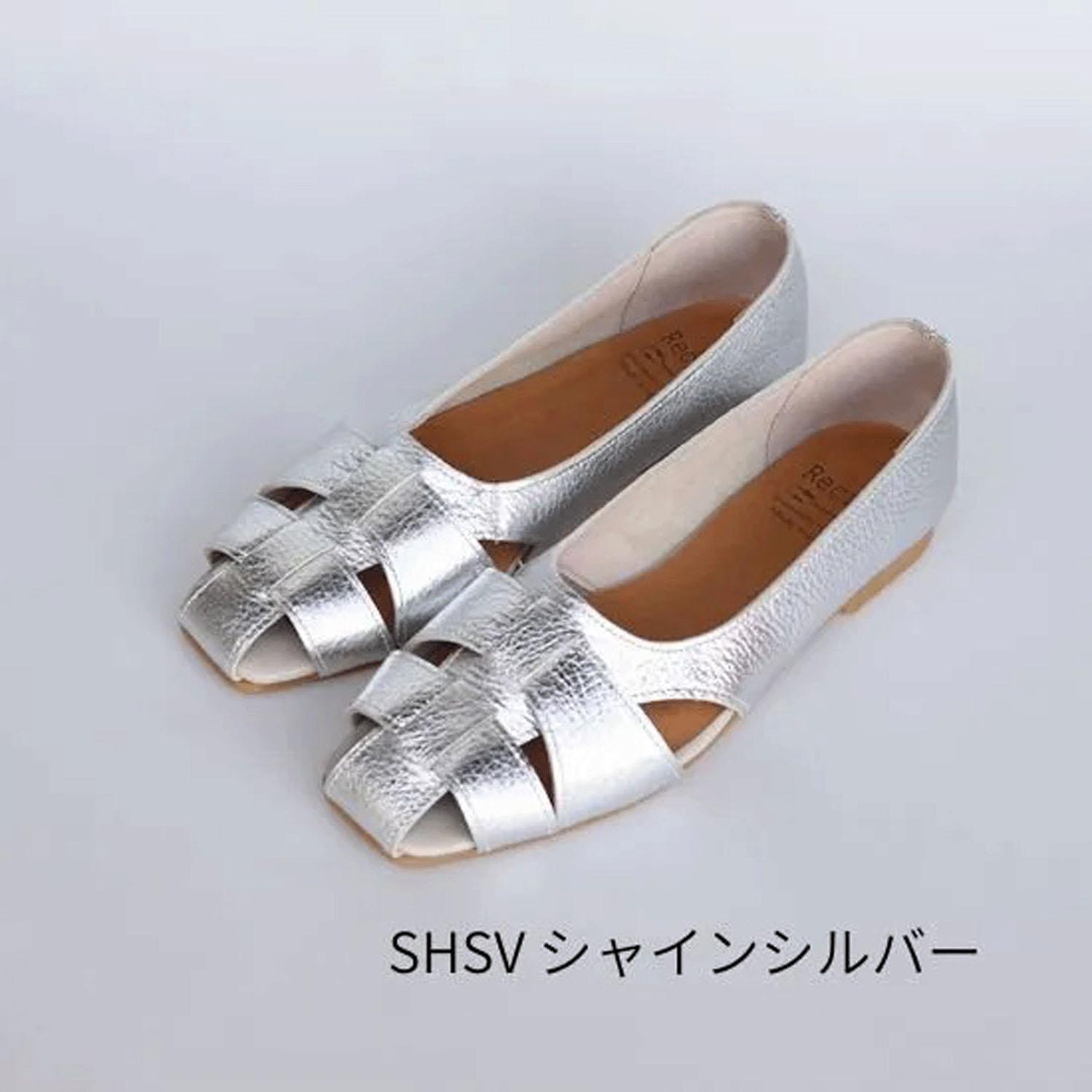 Recipe グルカシューズ RP-532 シャインシルバー 23.5コマーシャル