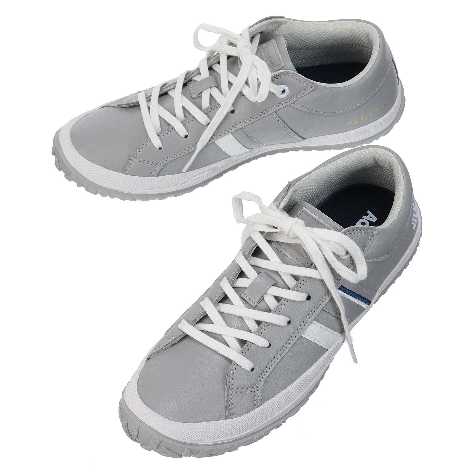 Admiral ALLIE ローカットスニーカーAD-901 ライトグレー 23.0CM