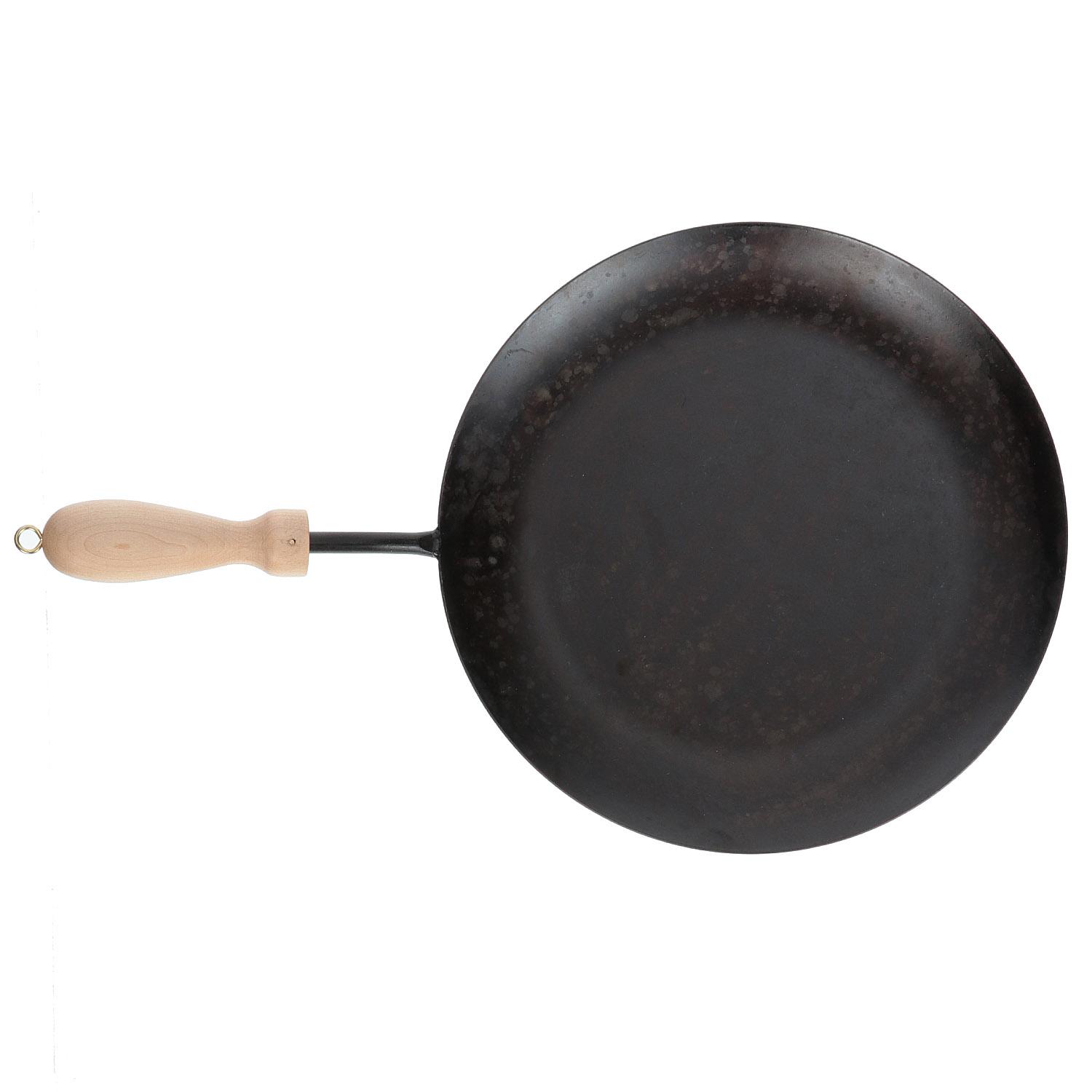 TEPPEI FRYINGPAN (差しわたし約25糎・持ち手メープル)