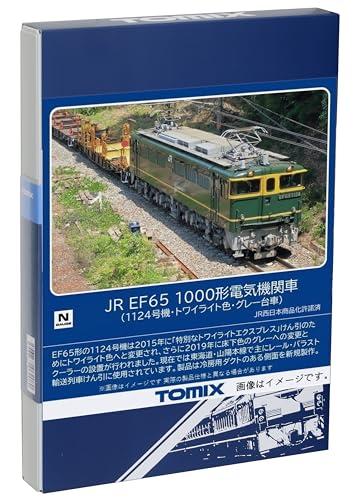 トミーテック(TOMYTEC) Nゲージ JR EF65 1000形 1124号機 トワイライト色 グレー台車 7175 鉄道模型 電気機関車