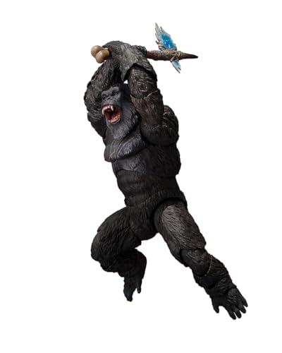 S.H.モンスターアーツ コング KONG FROM GODZILLA x KONG: THE NEW EMPIRE (2024) ゴジラxコング 新たなる帝国 約145mm ABS&PVC製 塗装済み可動フィギュア