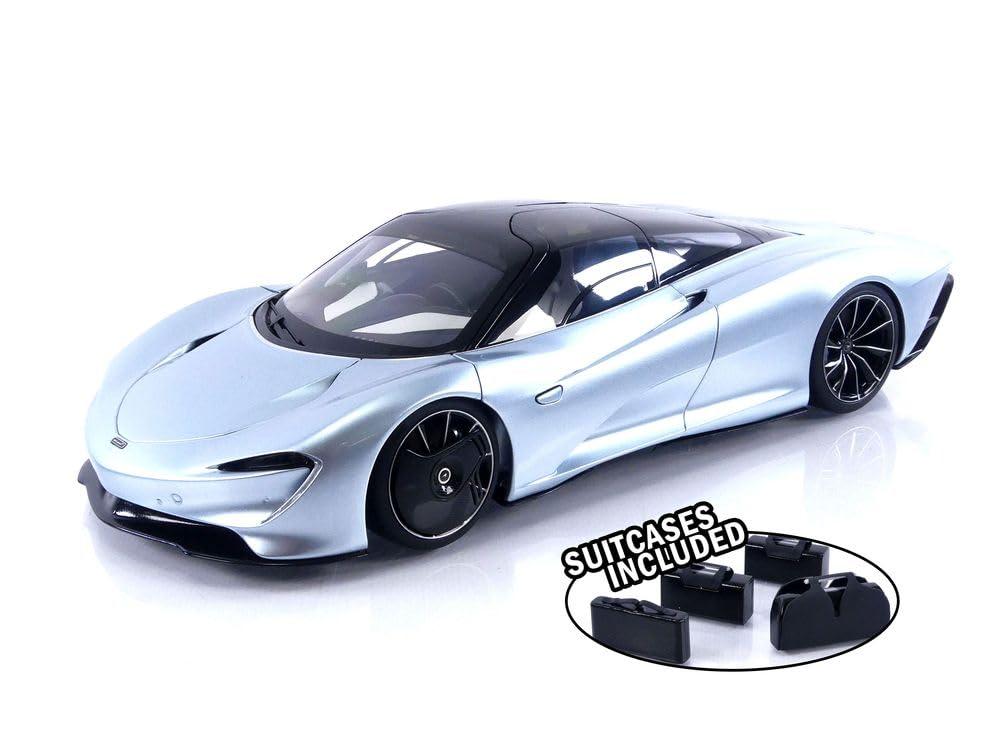 オート美術(AUTOart) AUTOart 1/18 マクラーレン 素早さ尻っ方 メタリック・ライトブルー 成し遂げる品