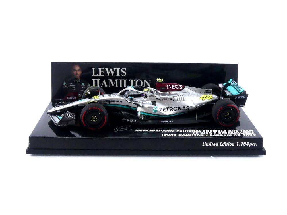 Minichamps 1/43 M-AMGペトロナスW13 ハミルトン バーレーンGP2022 完成品