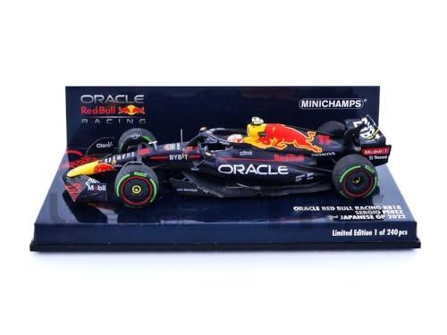 ミニチャンプス 1/43 オラクル レッドブル レーシング RB18 2022 F1 日本GP 2位 #11 S.ペレス