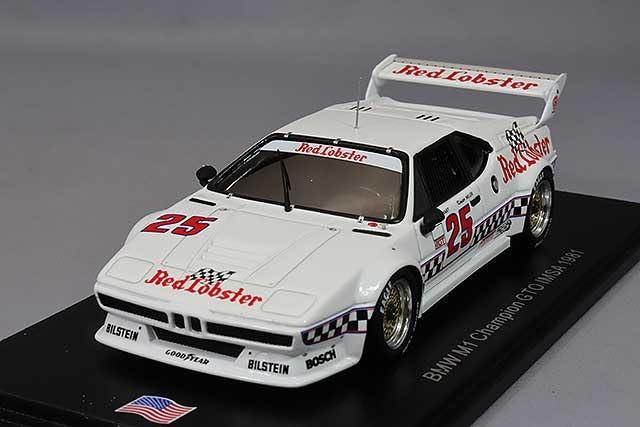 ☆ スパーク 1/43 BMW M1#25 チャンピオンGTO IMSA 1981 K.ミラー/D.Cowart