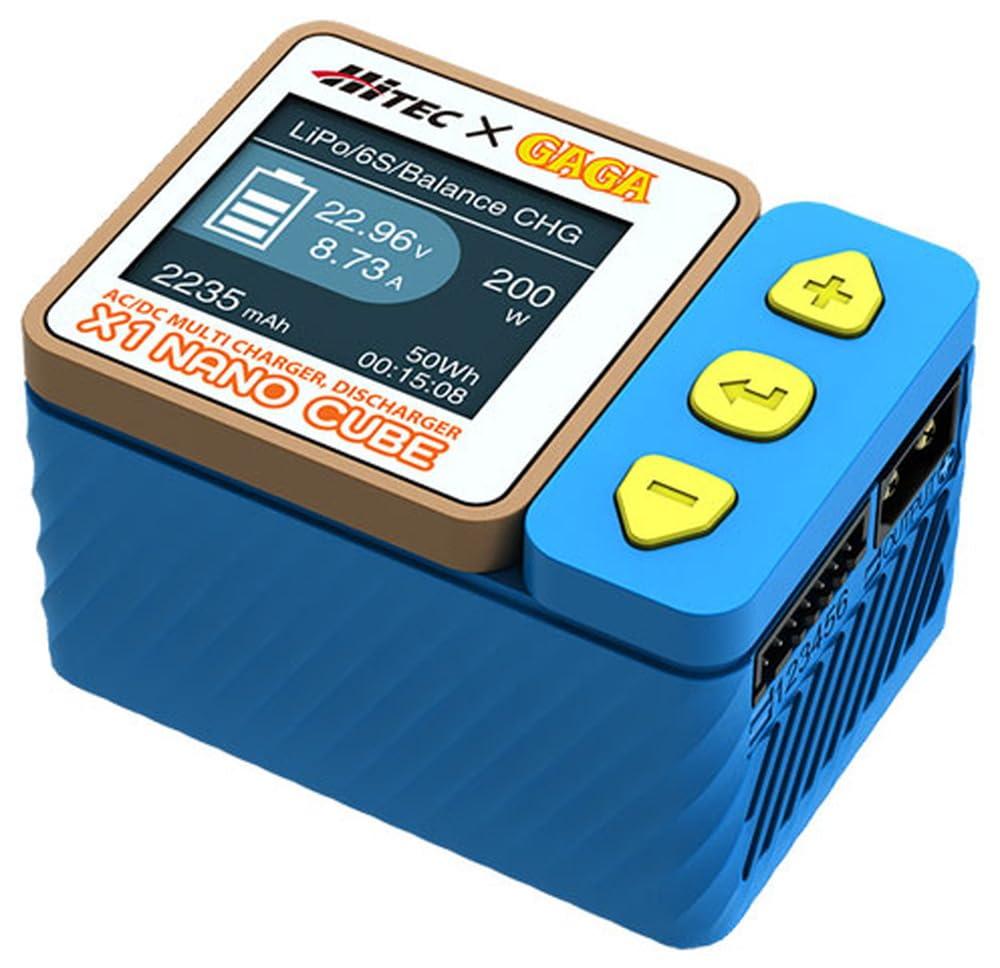 ハイテック X1 NANO CUBE バランス充・放電器 (レディオGaGa) 日本正規品 44353