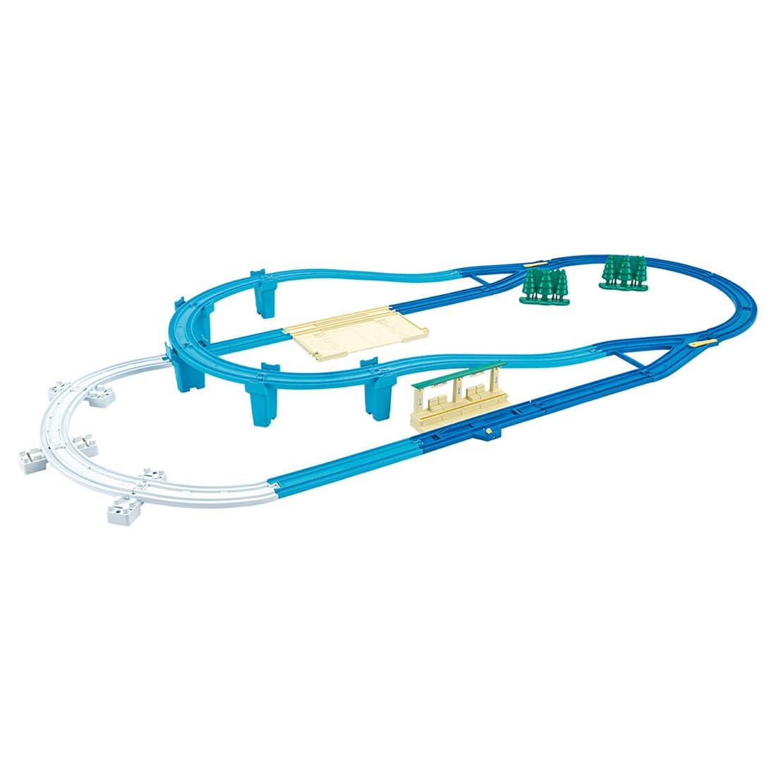 タカラトミー プラレール 景色のカラーレールキット ~海と鉄道~ 電車 列車 おもちゃ 3歳以上