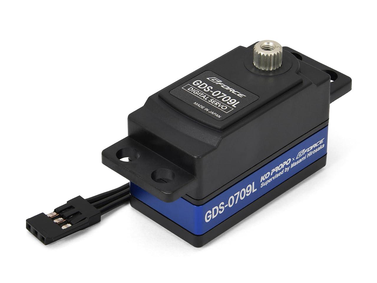 ジーフォース GDS-0709L Low Profile Digital Servo Deep Blue 一般RCカー用ロープロファイル デジタルサーボ G0986 日本正規品