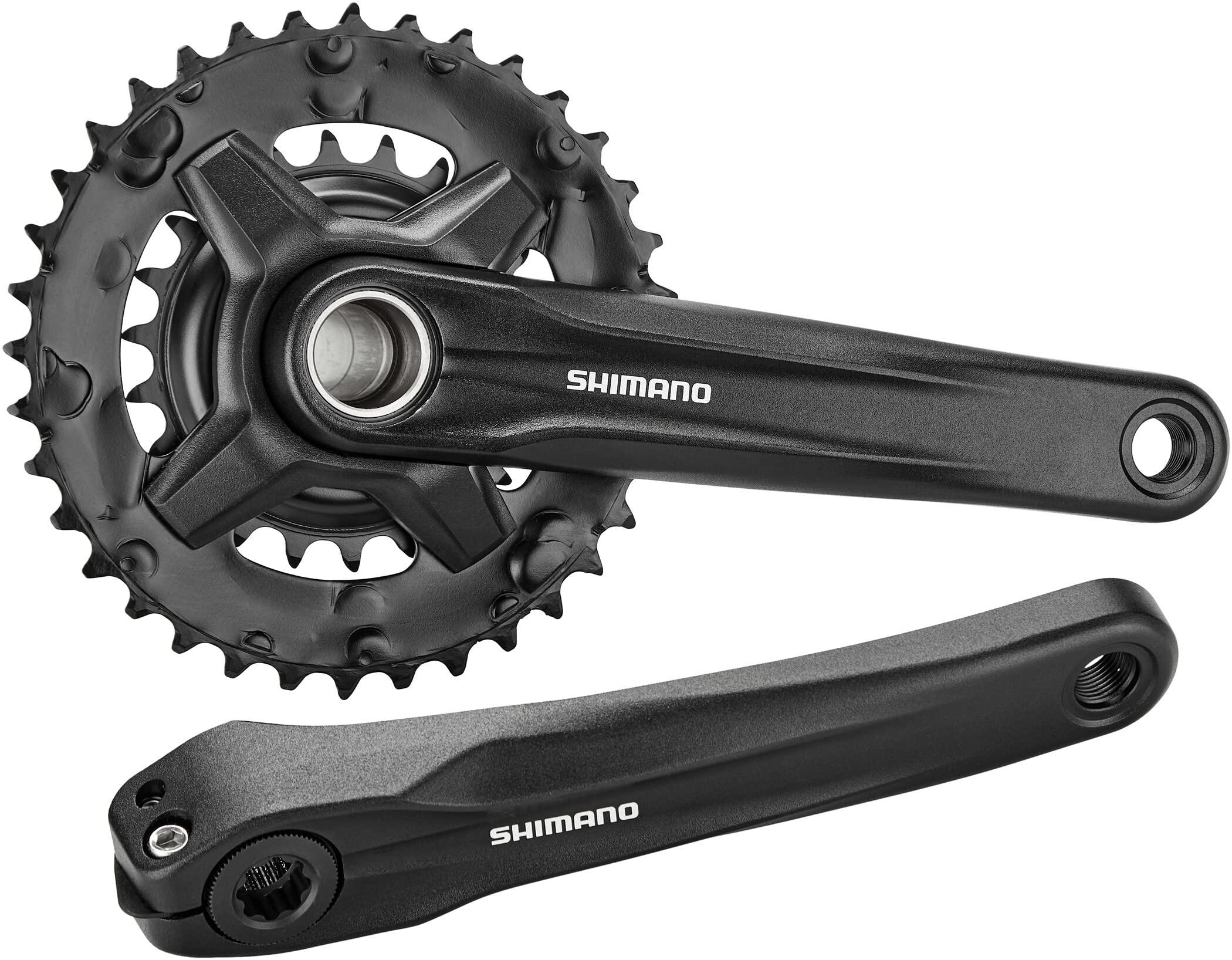 シマノ (SHIMANO) フロントチェーンホイール (MTB) FC-MT210 36×22T 175mm 9S ブラック BB別売 EFCMT210EX62L