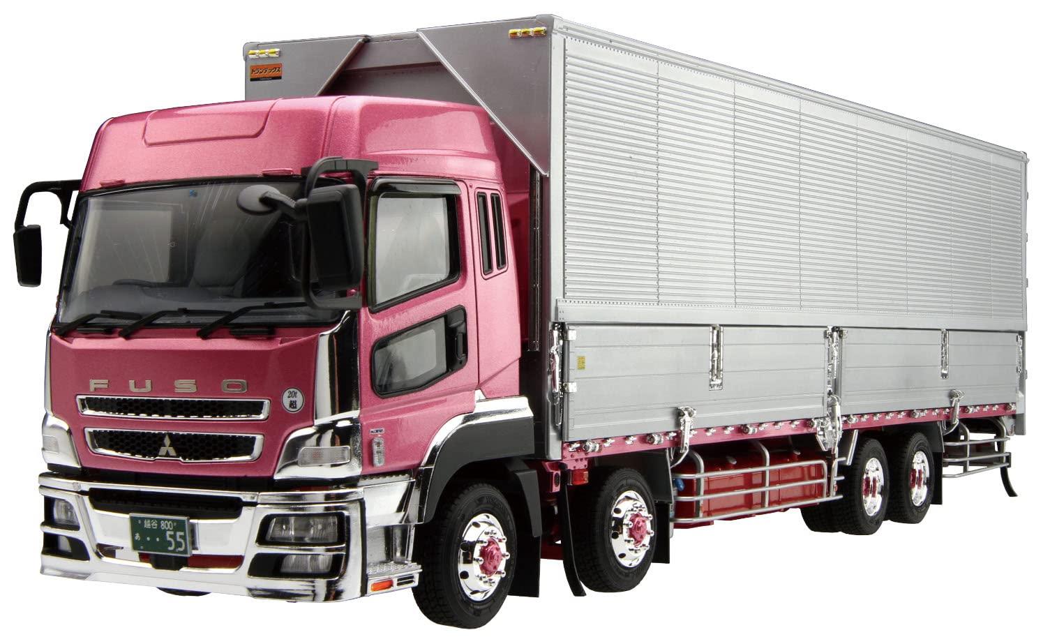 青島文化教材社(AOSHIMA) 1/32 ヘビーフレイトシリーズ No.14 三菱ふそう '10 スーパーグレートFS ハイウイング プラモデル