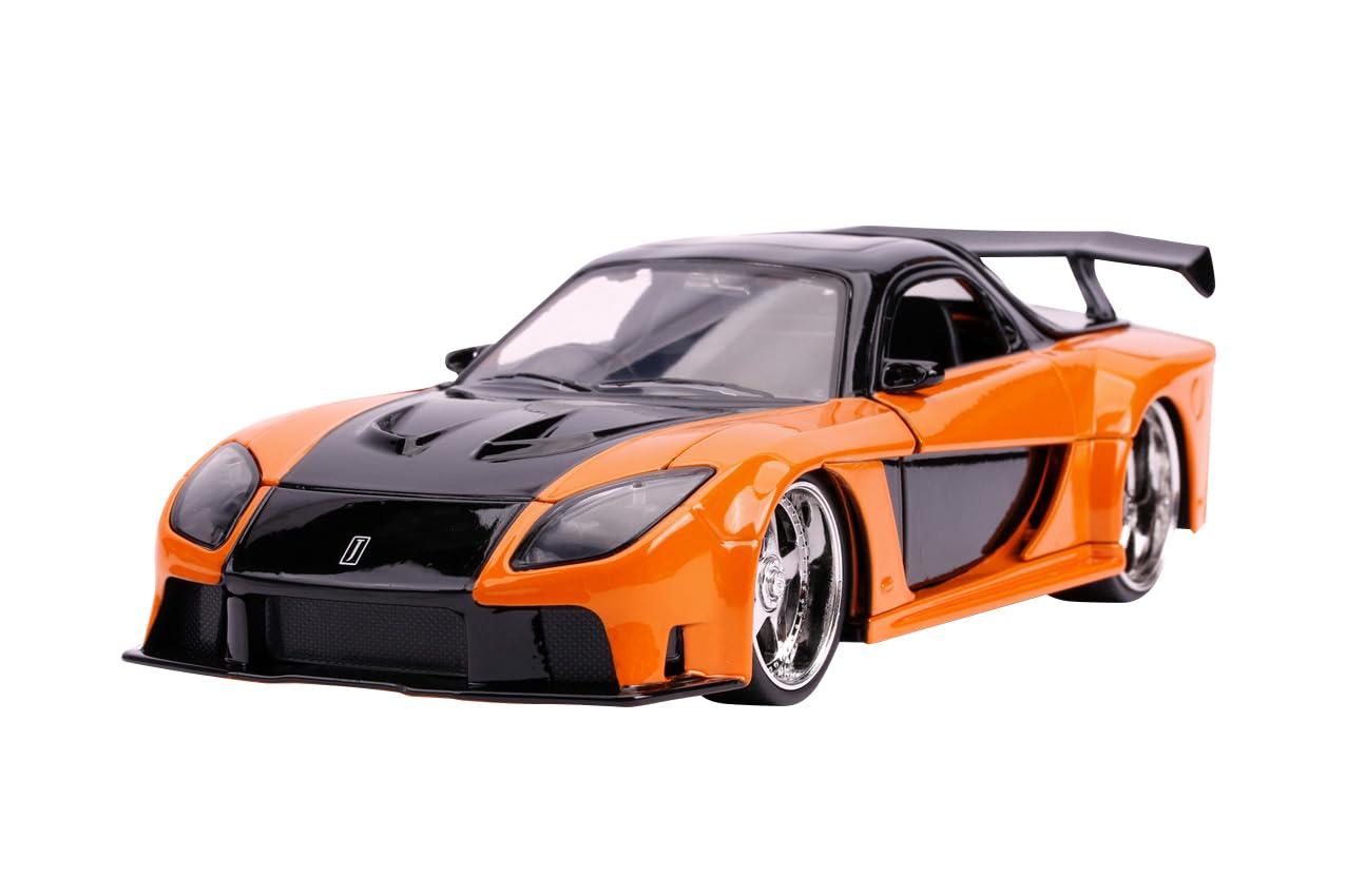 VeilSide Mazda RX-7 1/64 マツダ　ワイルドスピード 1/64 YM Model Mazda RX-7 Fortun 7 VeilSide in Yellow 299