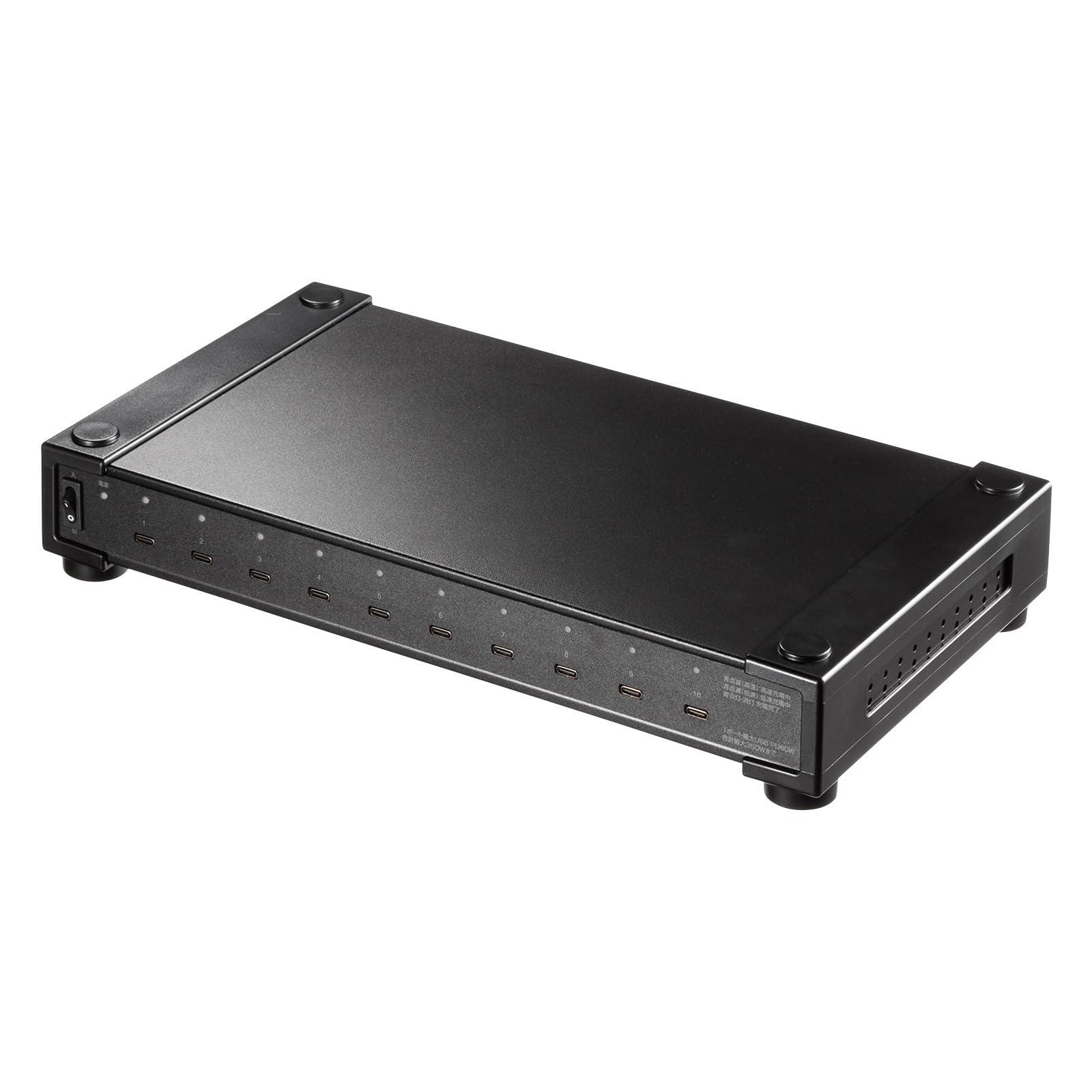 サンワサプライ(Sanwa Supply) USB PD相応うAC申し受ける器 10界面・足し加える350W ACA-PD96