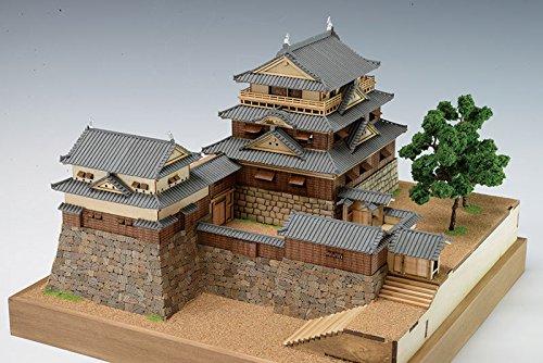 ウッディジョー 1/150 松山城 木製模型 組立キット|ポッチ