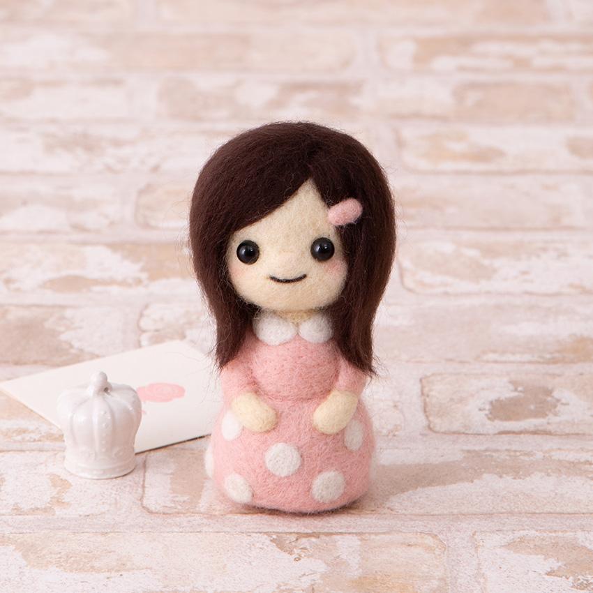 羊毛フェルト　可愛い頭の女の子 71JtwfnCHfL._AC_UL210_SR210,