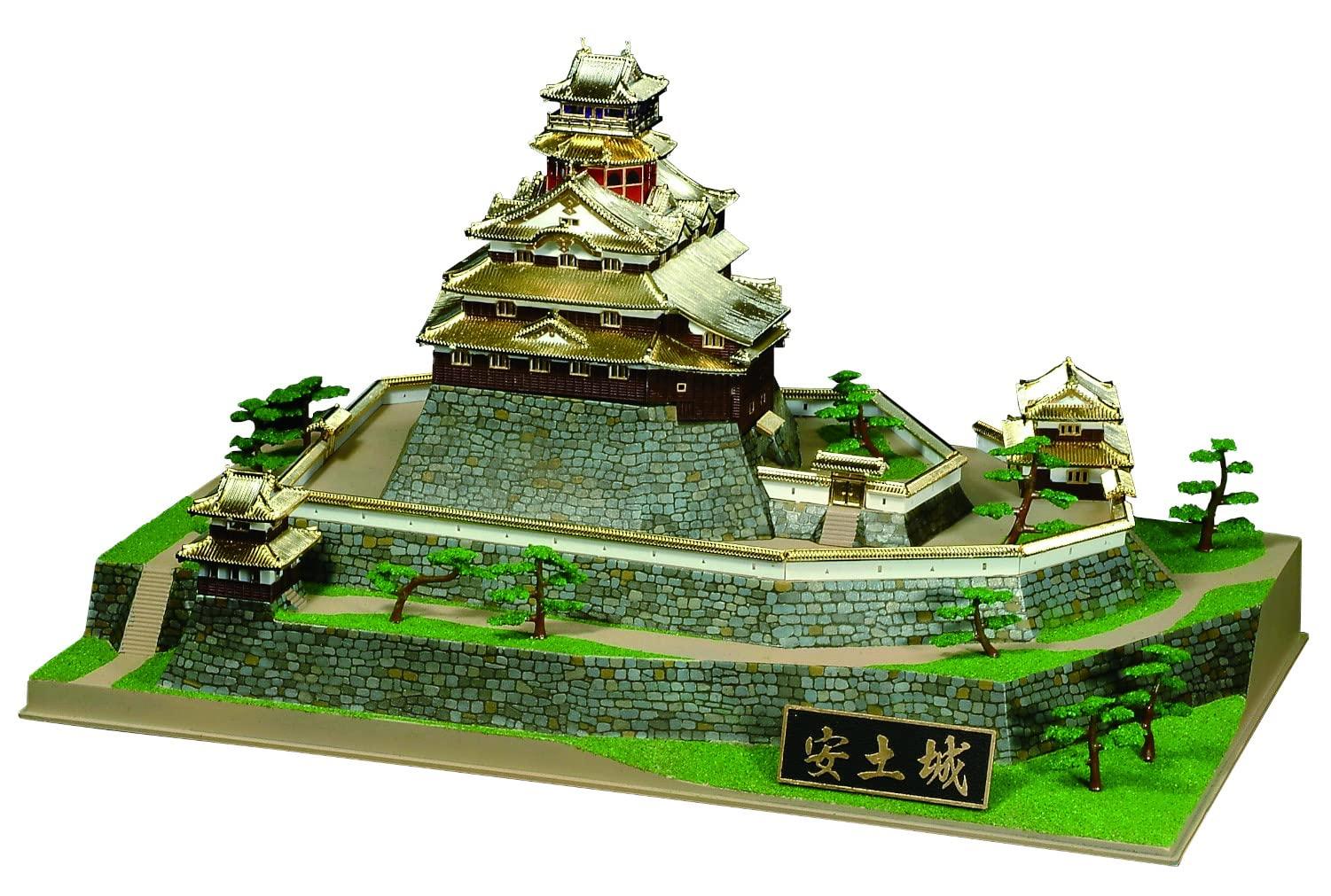 童友社 1/360 日本の名城 デラックスゴールド 安土城 プラモデル DG-6