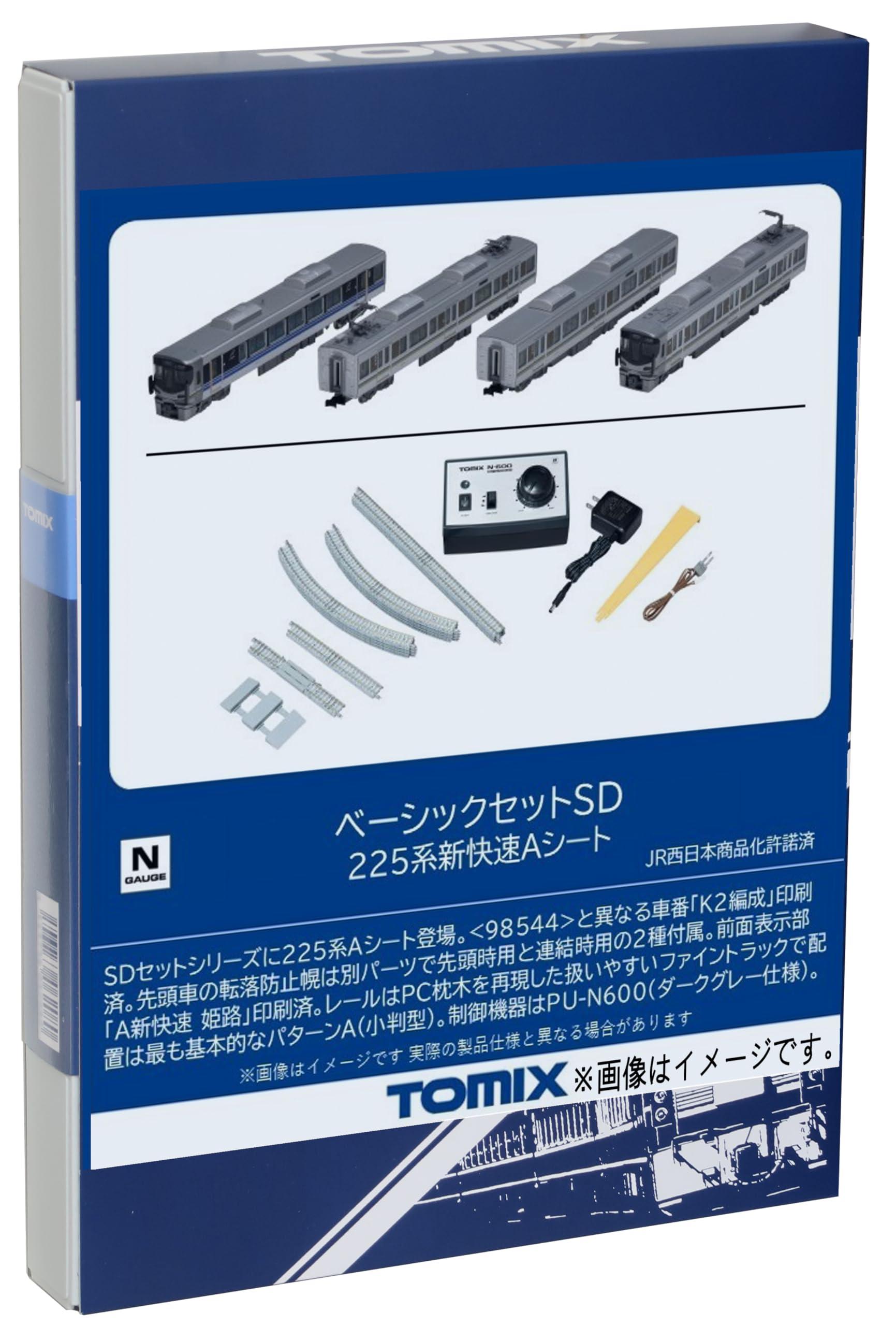 TOMIX 225系 新快速 Nゲージ ベーシックセットSD TOMIX ベーシックセットSD 225系新快速Aシート 品番：90191