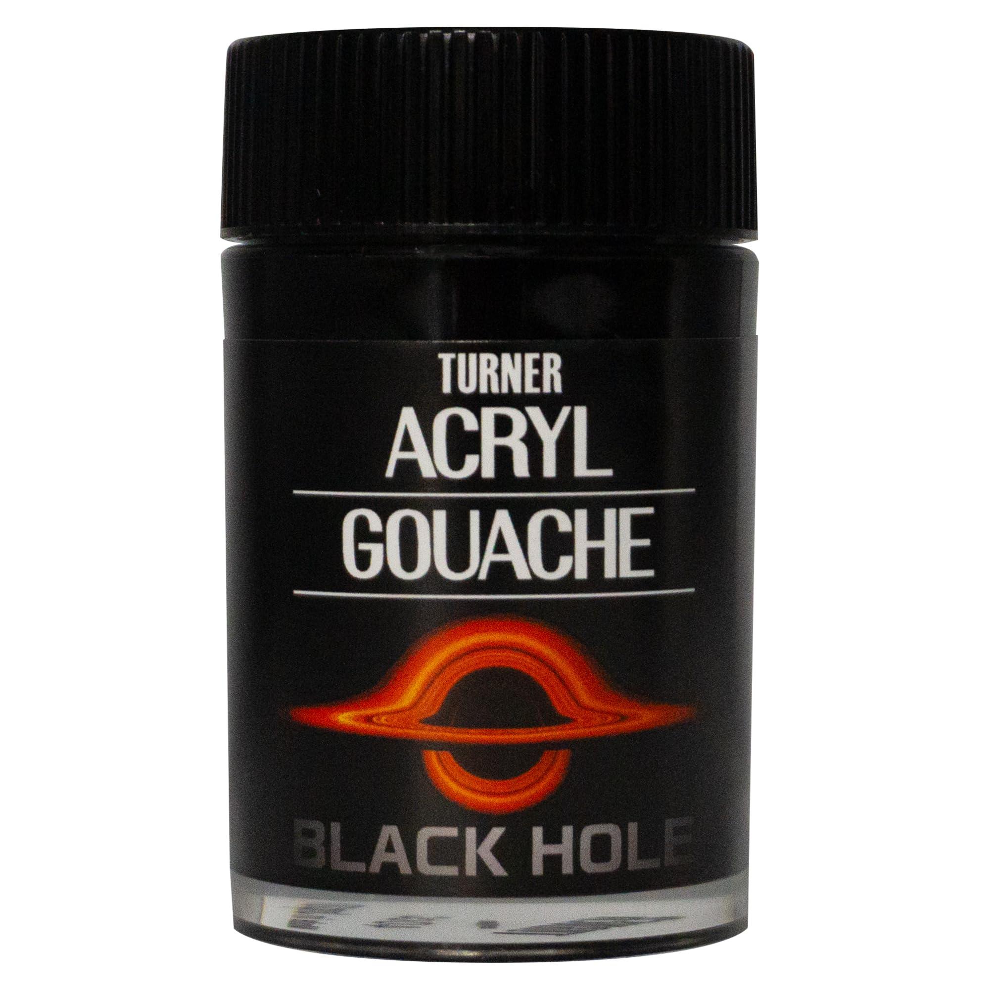 ターナー色彩 アクリルガッシュ ブラックホール 40ml AG040X99画像