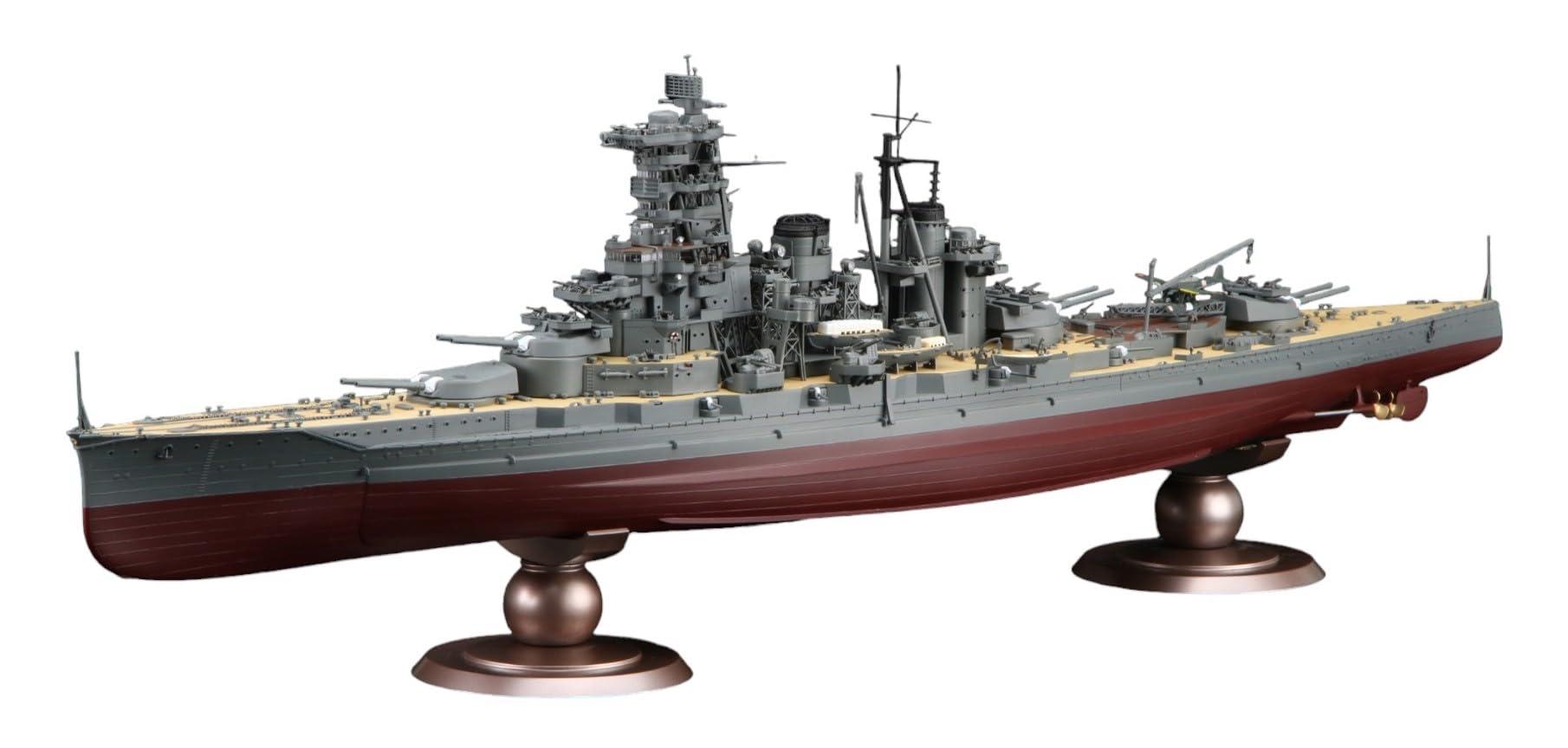 1/350 艦船モデルシリーズ No.13 EX-3 日本海軍戦艦 榛名 昭和19年/捷一号作戦(帝国海軍乗組員フィギュア付)|ポッチ
