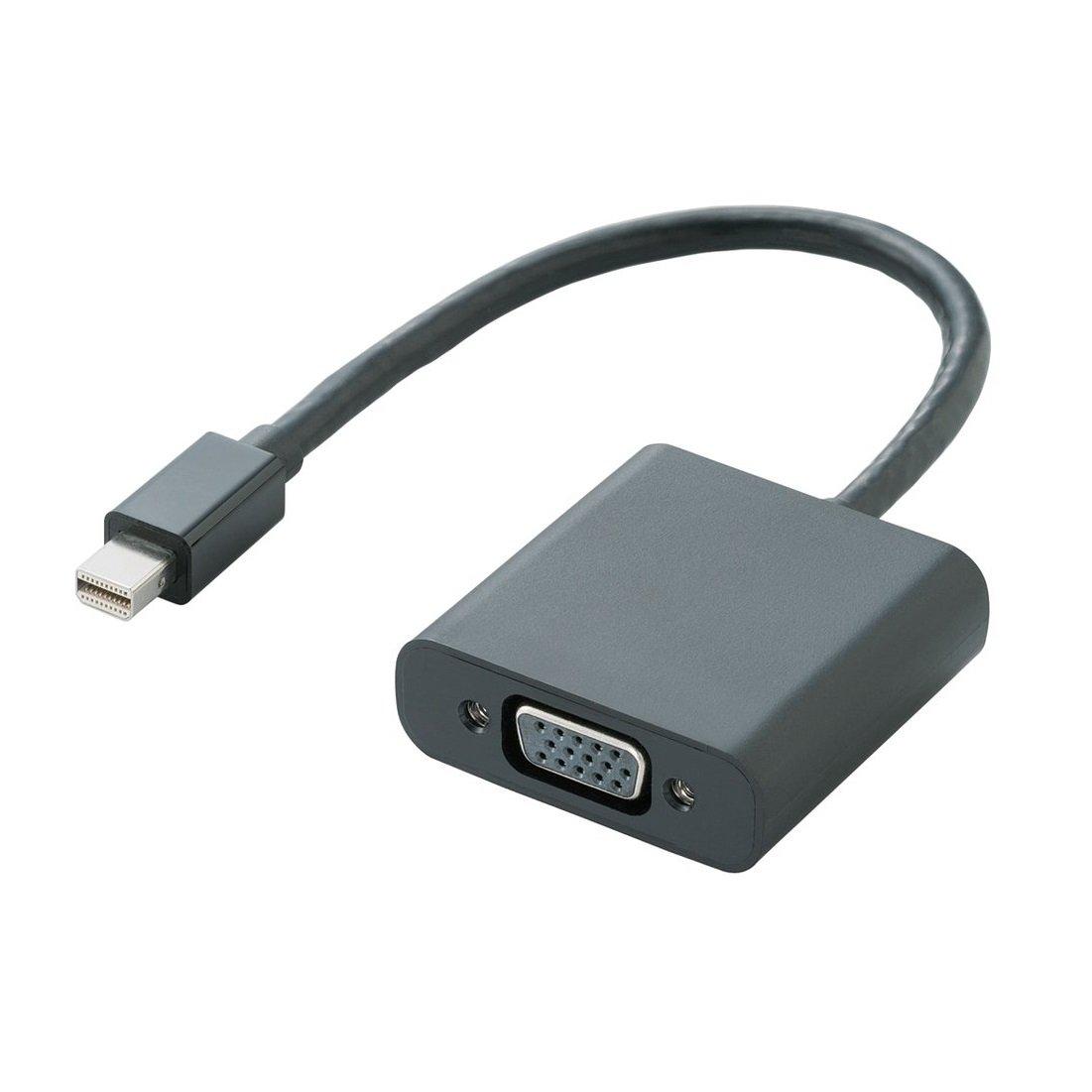 エレコム　Mini DisplayPort-VGA変換アダプタ 0.15m ブラック