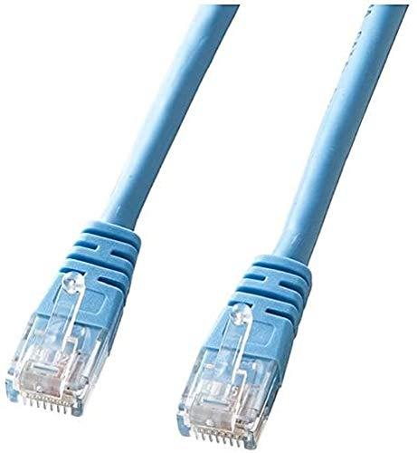 サンワサプライ エンハンスドカテゴリ5より線LANケーブル 25m ライトブルー KB-T5Y-25LBN