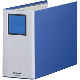 【5個セット】 KING JIM キングジム キングファイルSDDE A4E 青 KJ-2480A-BLX5