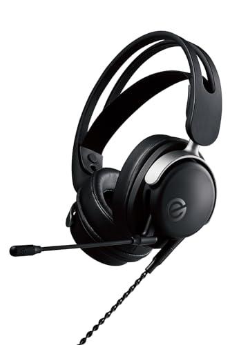 エレコム ゲーミングヘッドセット 3.5mm 【勝てるゲーミングデバイス】 アナログ接続 有線 PS4/PS5 switch対応 周波数にこだわり抜いた独自開発のドライバー採用 イヤーパッドのカスタマイズ可 ブラック HS-VH300BK