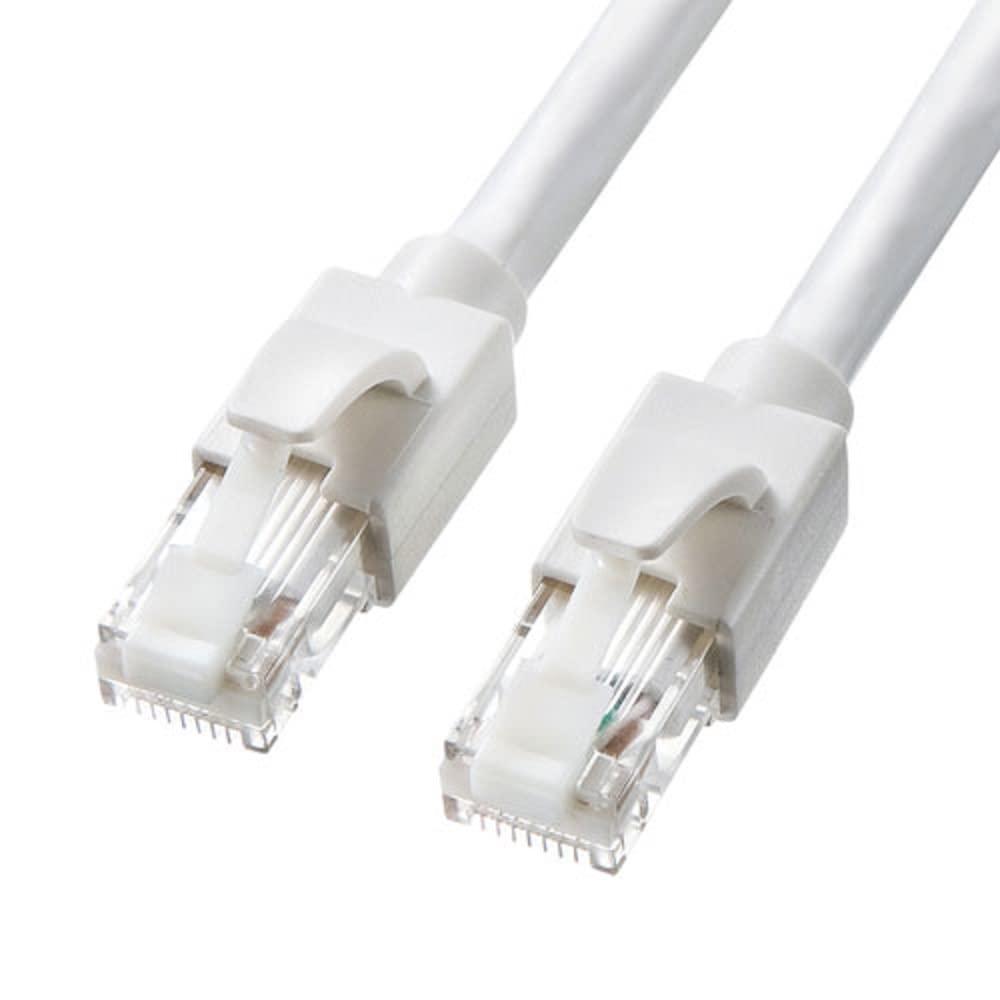 サンワサプライ カテゴリ6A LANケーブル(ホワイト・30m) KB-T6ATS-30W