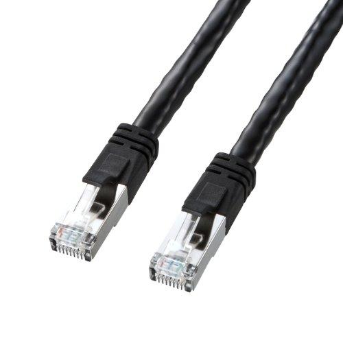 サンワサプライ　PoE　CAT6LANケーブル(30m)　KB-T6POE-30BK