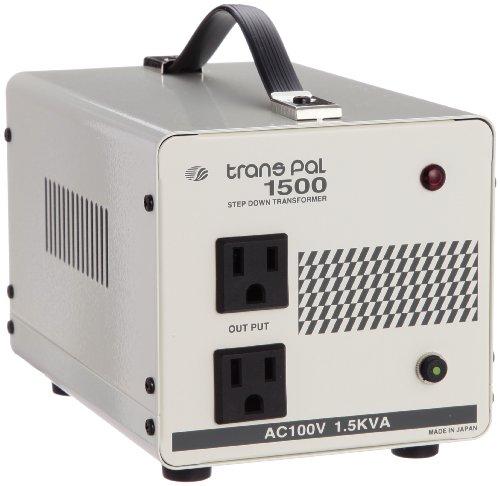 スワロー電機 受注生産のため納期約2週間ダウントランス　120V→100V / 1500W PAL-1500AP