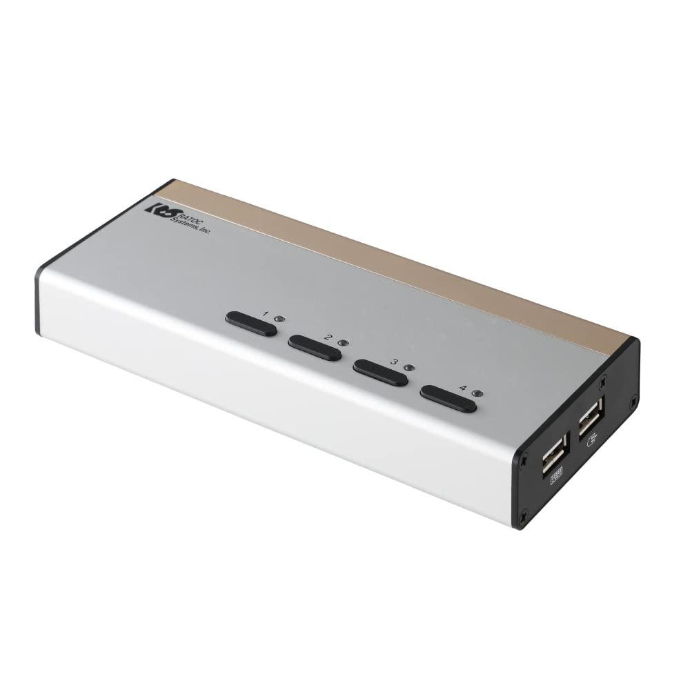 ラトックシステム DVI マイコン うつり変わり器 4台 RS-430UDA パソコンうつり変わり器 4台 DVI 中央処理装置うつり変わり器 4台 中央処理装置うつり変わり器 DVI 中央処理装置うつり変わり器 KVM うつり変わり器 4台 KVM うつり変わり器 4インプット KVM 4台 熱っぽい足懸かり KVM取り替えっこ KVM DVI 4台
