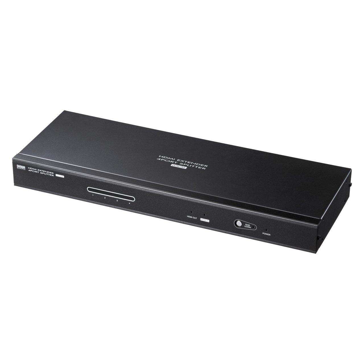 サンワサプライ HDMIエクステンダー(変速機機・4振りあてる) VGA-EXHDL4
