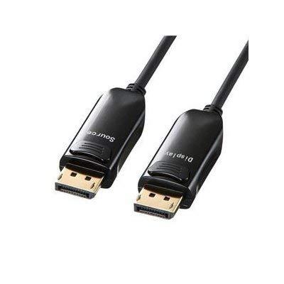 サンワサプライ DIsplayPort光衣料繊維有線テレビ15m KC-DPFB150