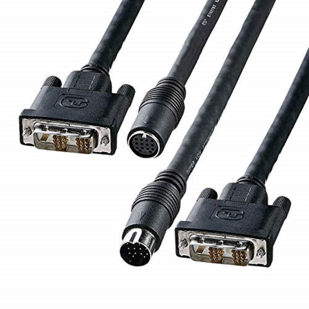 サンワサプライ DVI工事導線有線テレビ(シングル繋がり) KC-DVI-K100