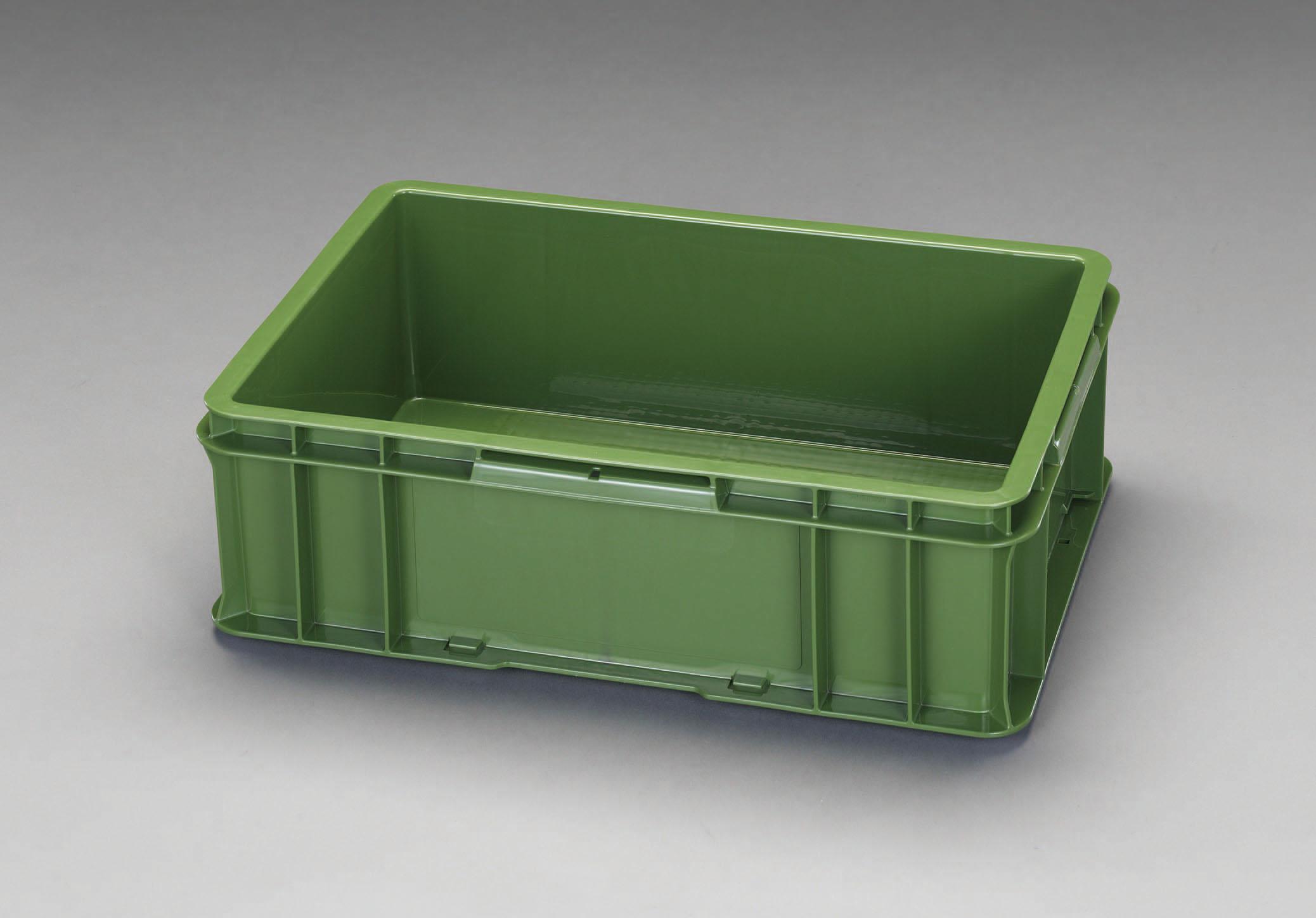 530x366x160mm/24L コンテナ(緑) EA506AH-24