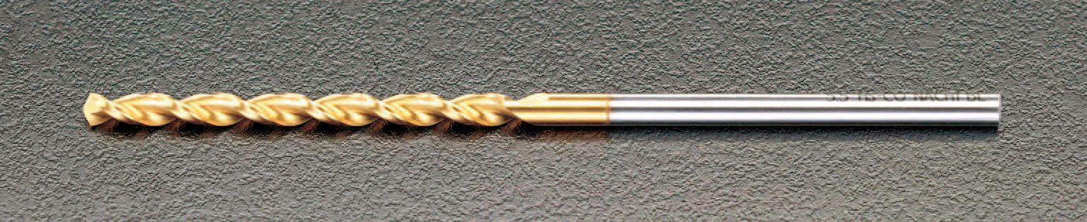 エスコ 5.0x150mmドリルビット(Tincoat・Co-HSS)ロング EA824NM-5.0