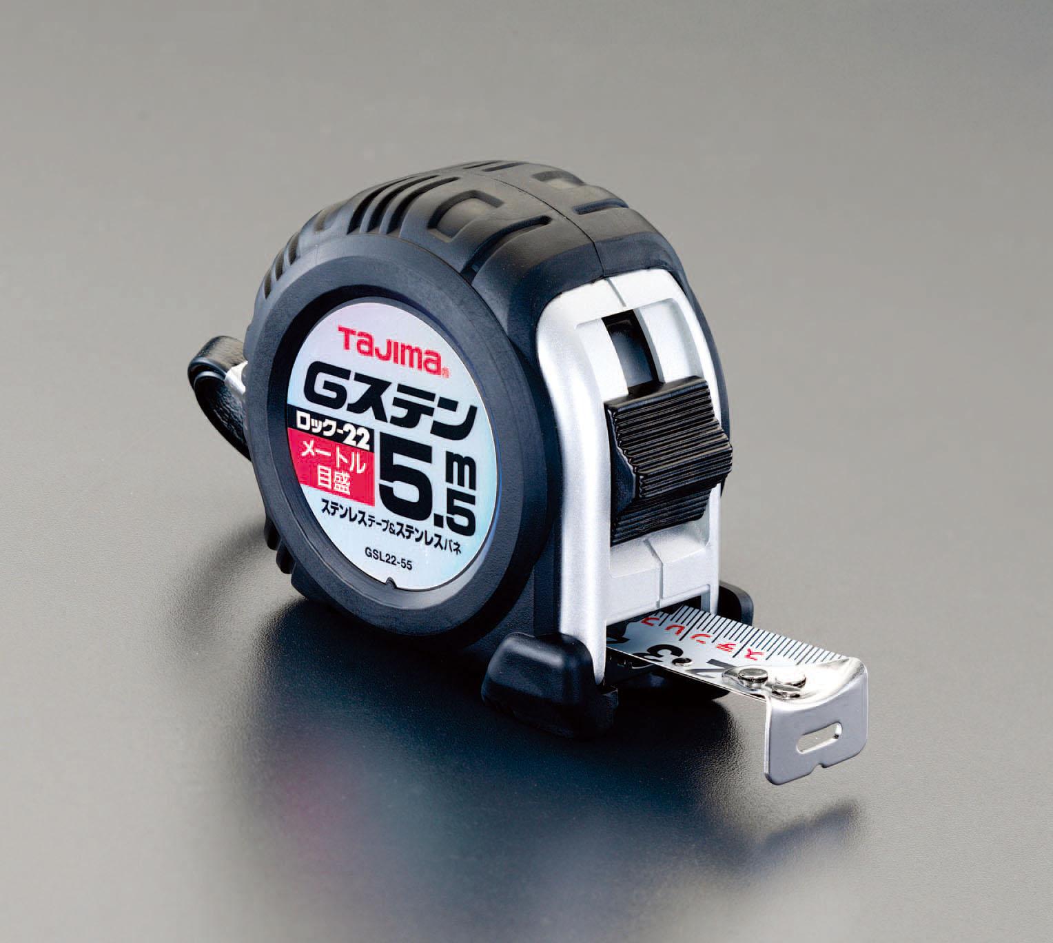 エスコ 25mmx5.5mメジャー(ステンレス製) EA720JG-5.5C